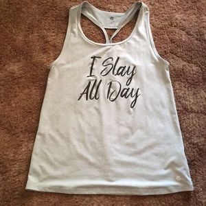 Workout tank top